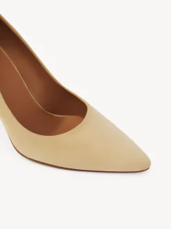 Ballerines Et Escarpins-Chloé Escarpins Oli Milky Brown