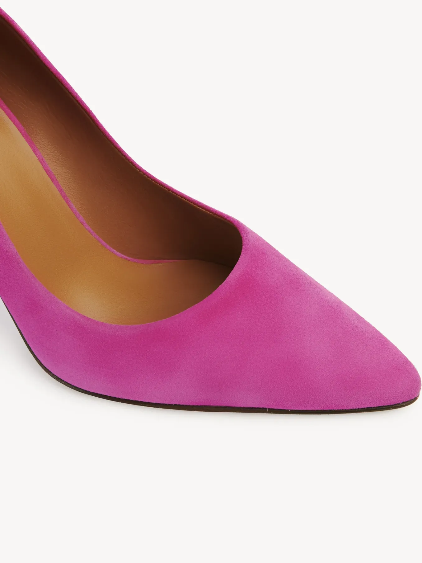 Ballerines Et Escarpins-Chloé Escarpins Oli Dark Peony