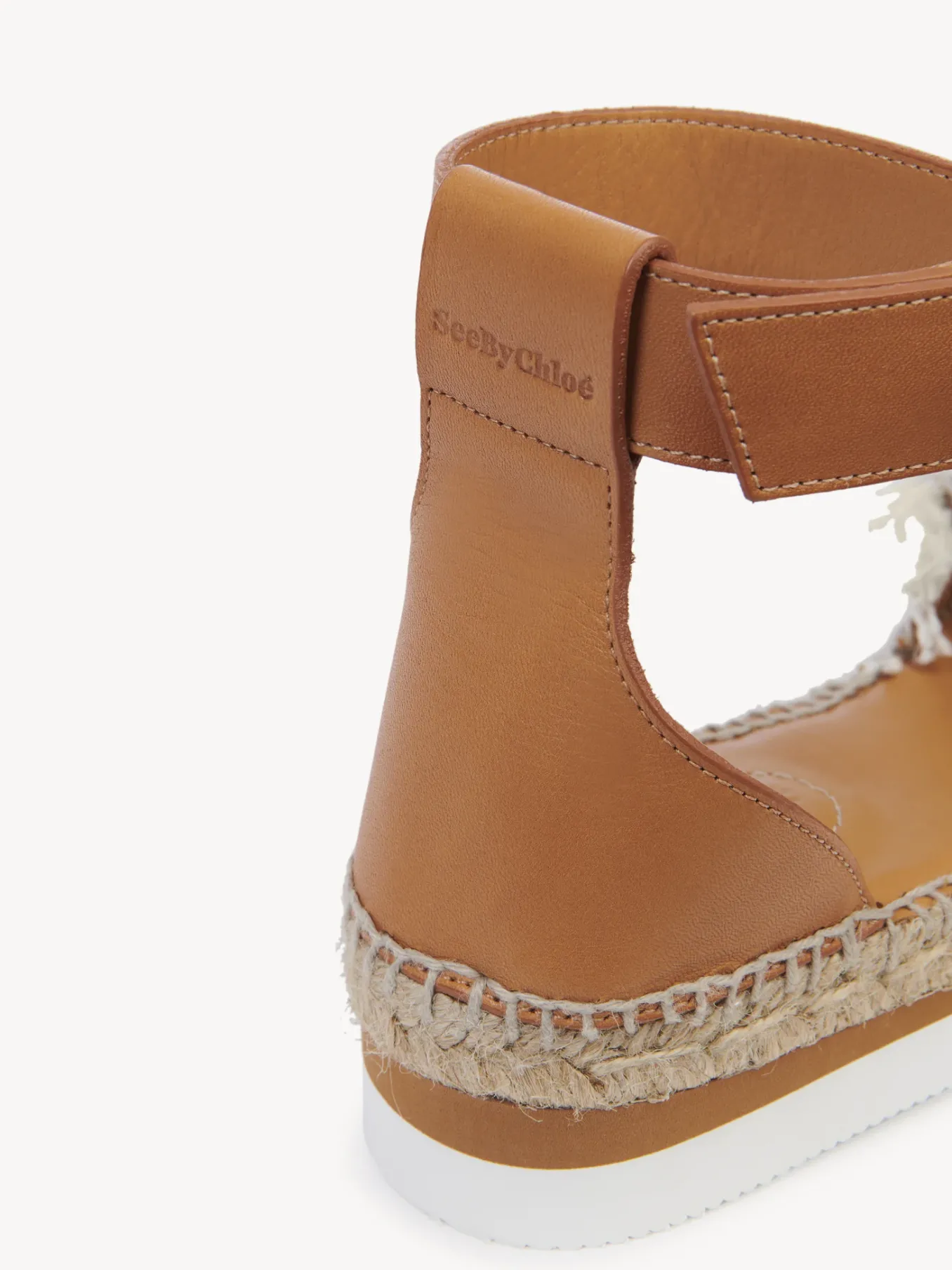 Sandales Et Espadrilles-Chloé Espadrilles Glyn Blanc