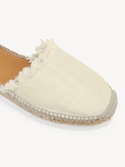 Sandales Et Espadrilles-Chloé Espadrilles Glyn Blanc