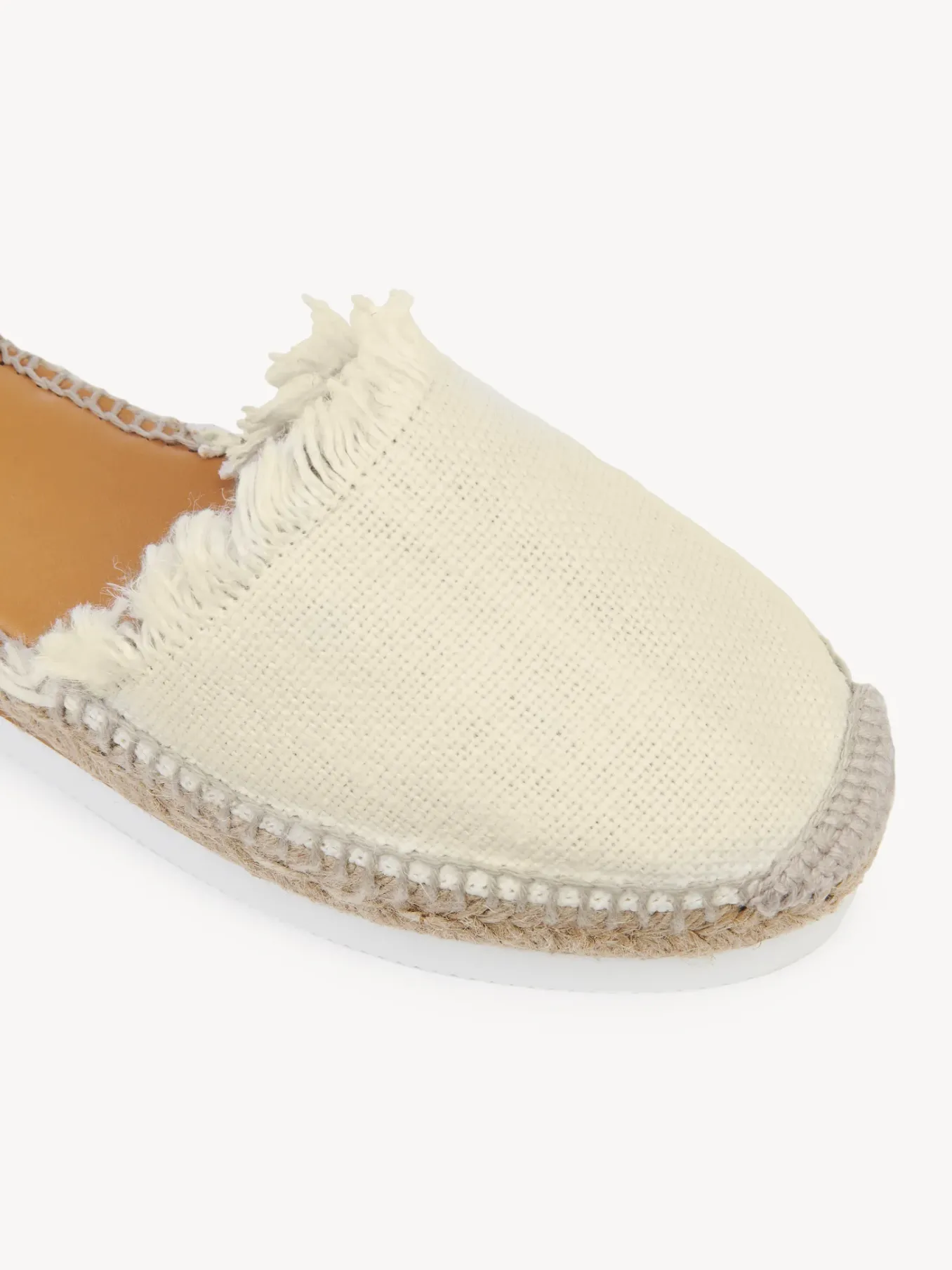 Sandales Et Espadrilles-Chloé Espadrilles Glyn Blanc