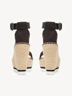 Sandales Et Espadrilles-Chloé Espadrilles Plateforme Glyn Graphite