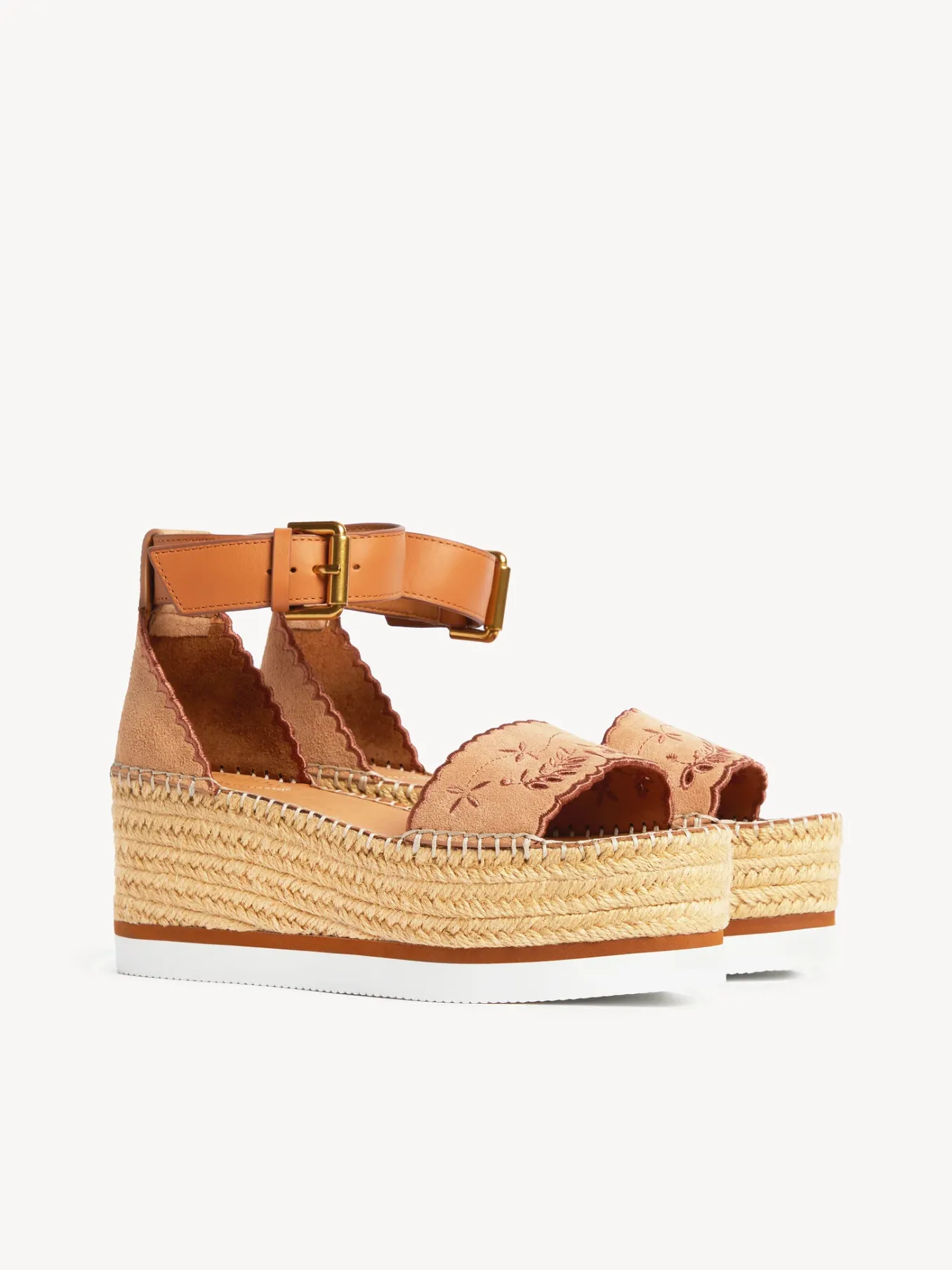 Sandales Et Espadrilles-Chloé Espadrilles Plateforme Glyn Cipria 320