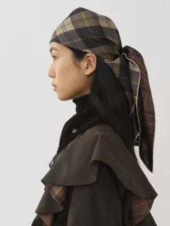 Écharpes Et Accessoires En Soie-Chloé Foulard Barbour Pour Chloe Multicolor 1