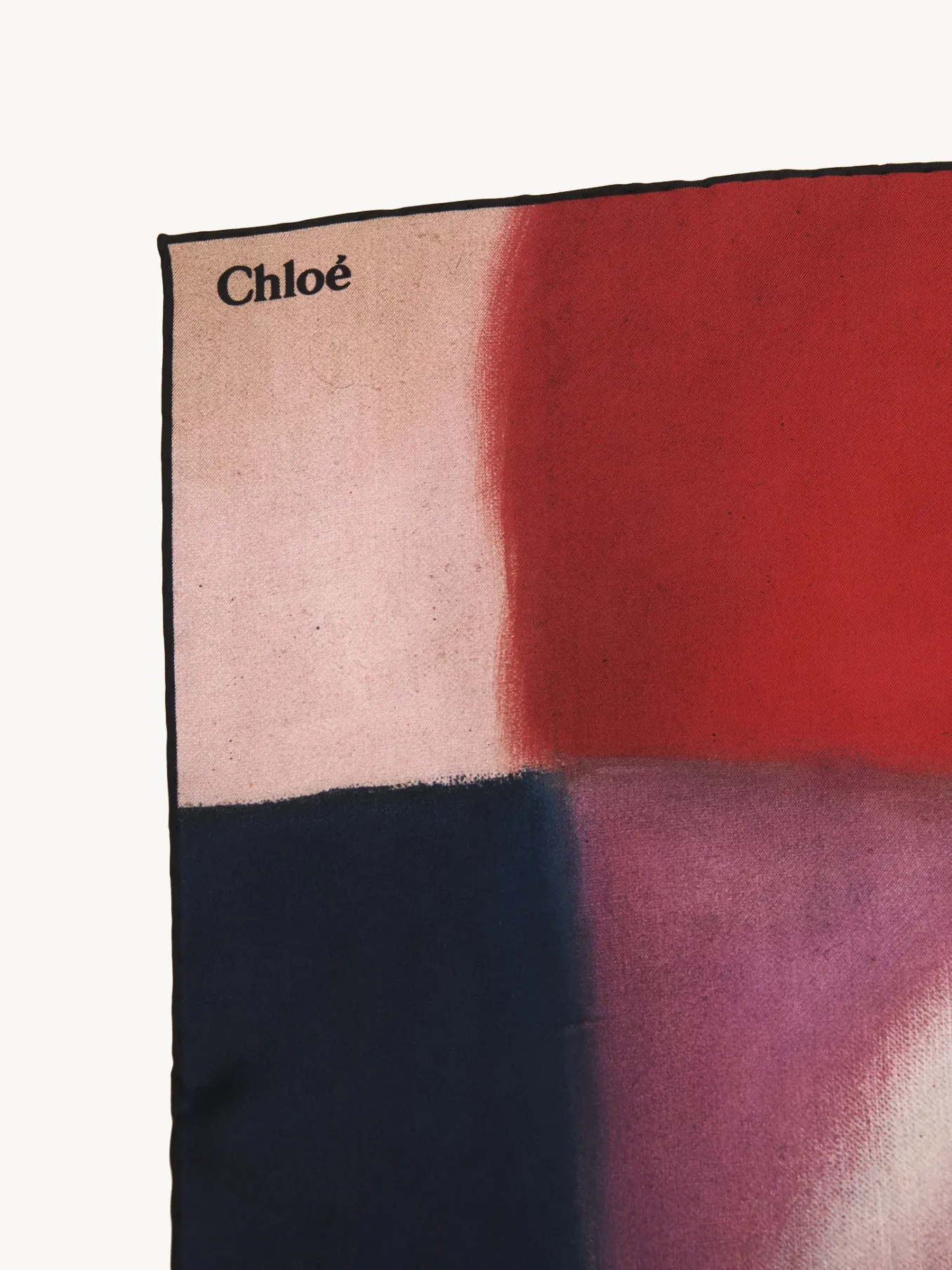 Écharpes Et Accessoires En Soie-Chloé Foulard Caroline Denervaud Pour Chloe Multicolor 1