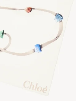Écharpes Et Accessoires En Soie-Chloé Foulard Rectangulaire Multicolor 3
