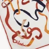 Écharpes Et Accessoires En Soie-Chloé Foulard Rubans Multicolor Red 1