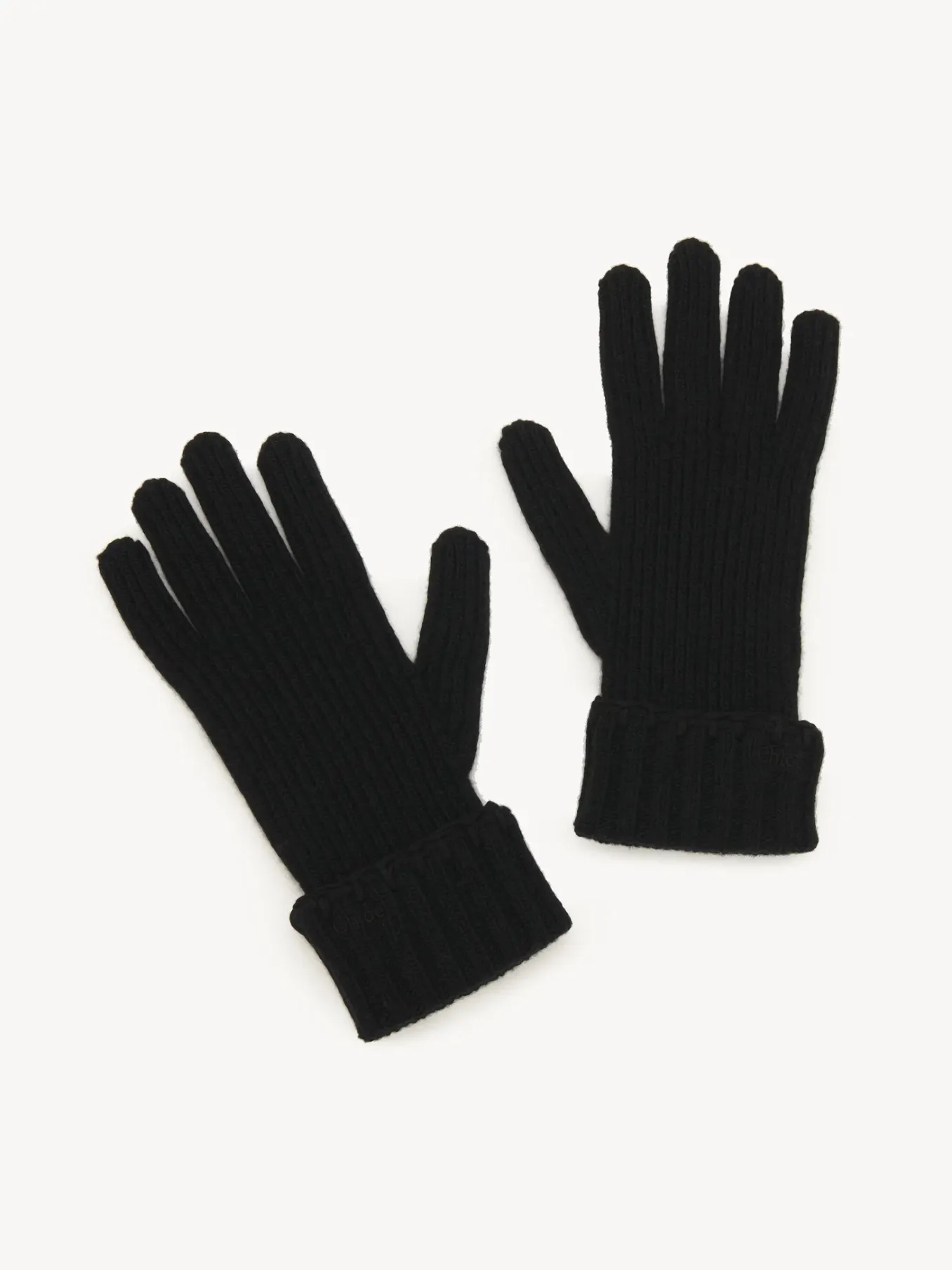 Chapeaux Et Gants-Chloé Gants Noir