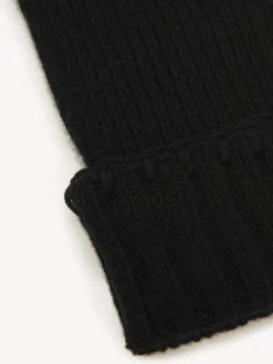 Chapeaux Et Gants-Chloé Gants Noir