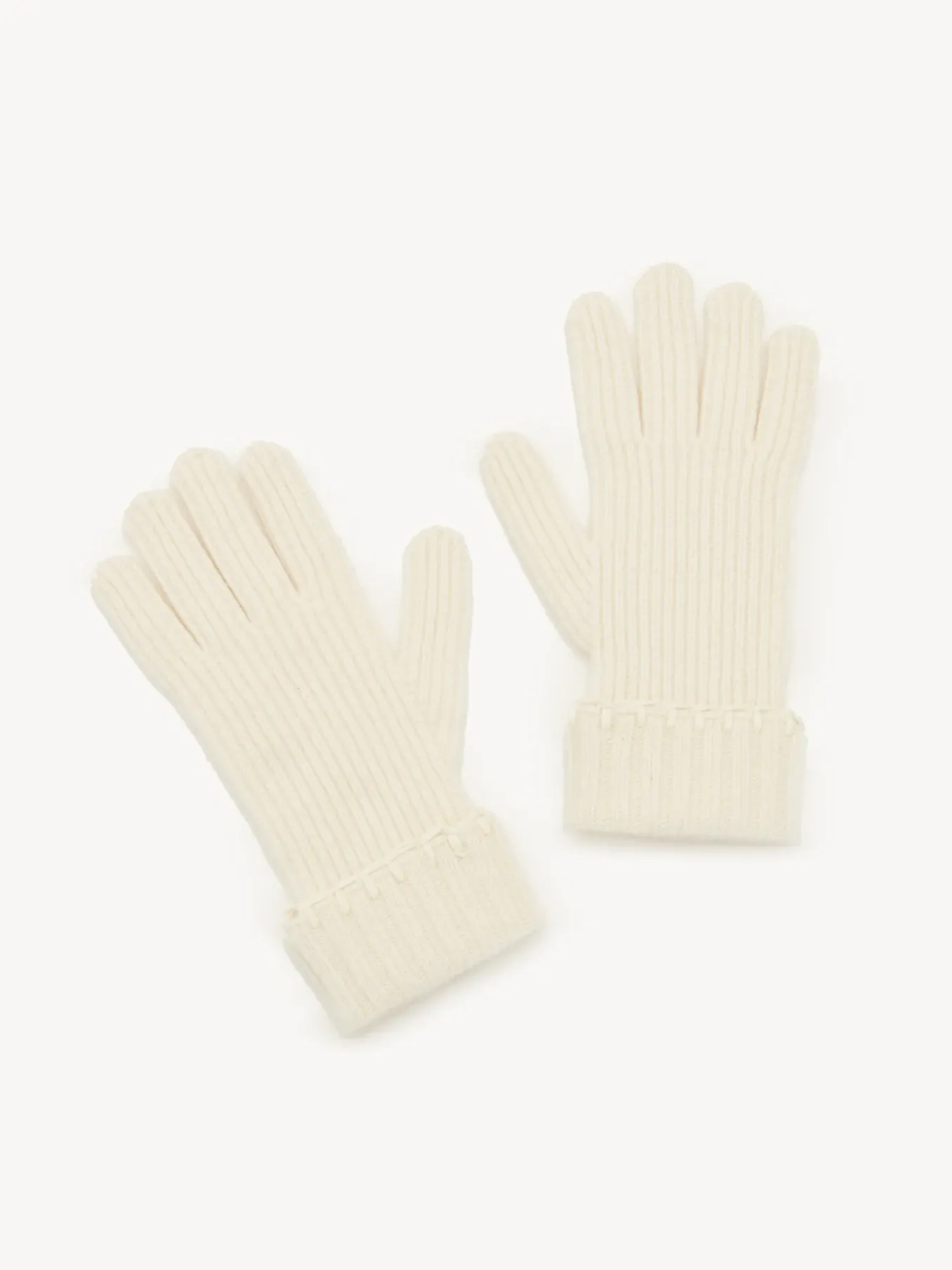 Chapeaux Et Gants-Chloé Gants Eden White