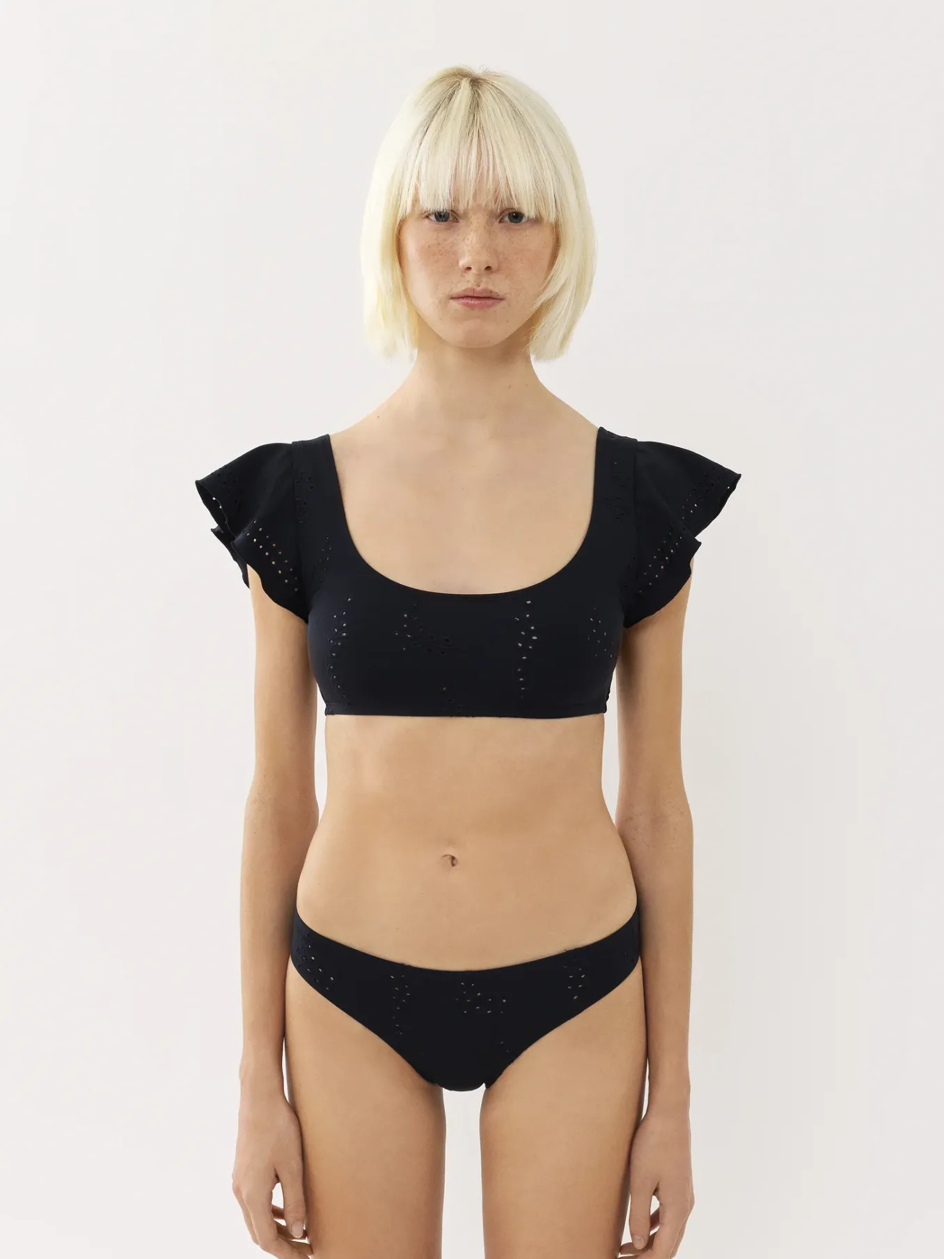 Tenues De Plage-Chloé Haut De Bikini Volante Polynesia Chloe X Eres Summer Night