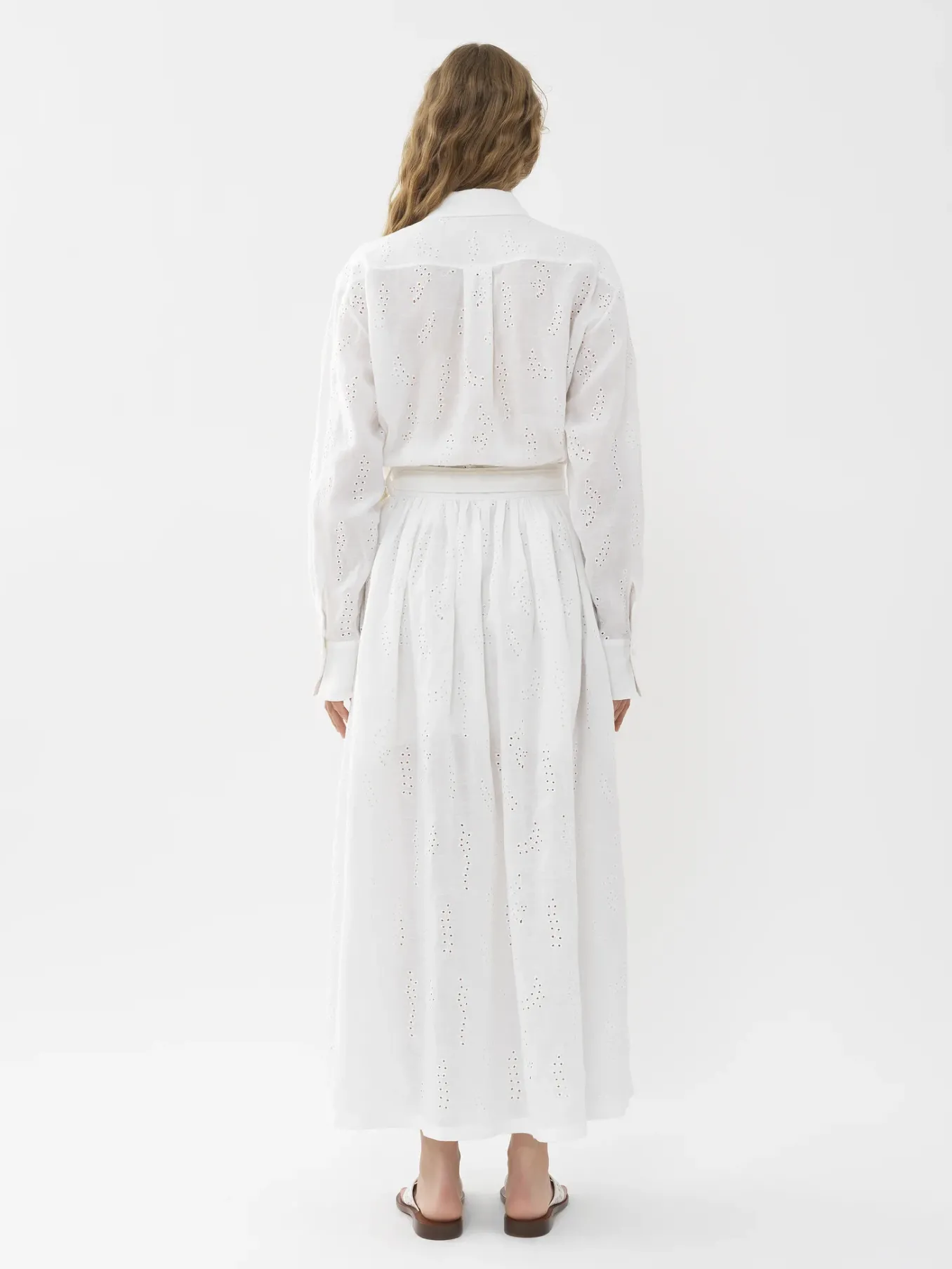 Tenues De Plage-Chloé Jupe Maxi Portefeuille Paloma Chloe X Eres Iconic Milk