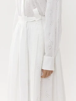 Tenues De Plage-Chloé Jupe Maxi Portefeuille Paloma Chloe X Eres Iconic Milk