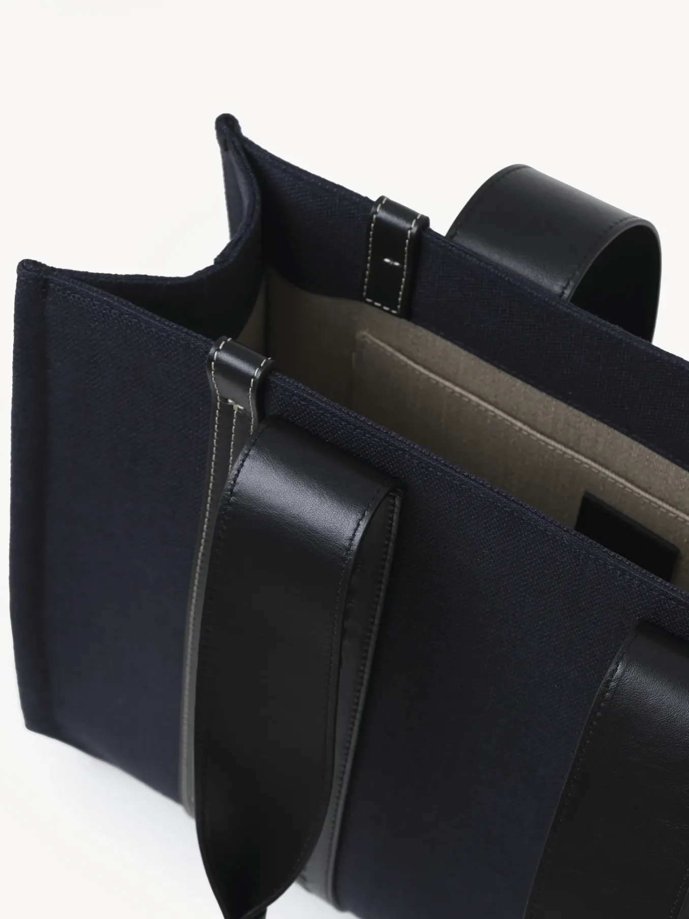Sacs Cabas-Chloé Large Sac Cabas Woody Deep Denim