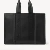 Sacs Cabas-Chloé Large Sac Cabas Woody Noir