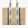 Sacs Cabas-Chloé Large Sac Cabas Woody Sand