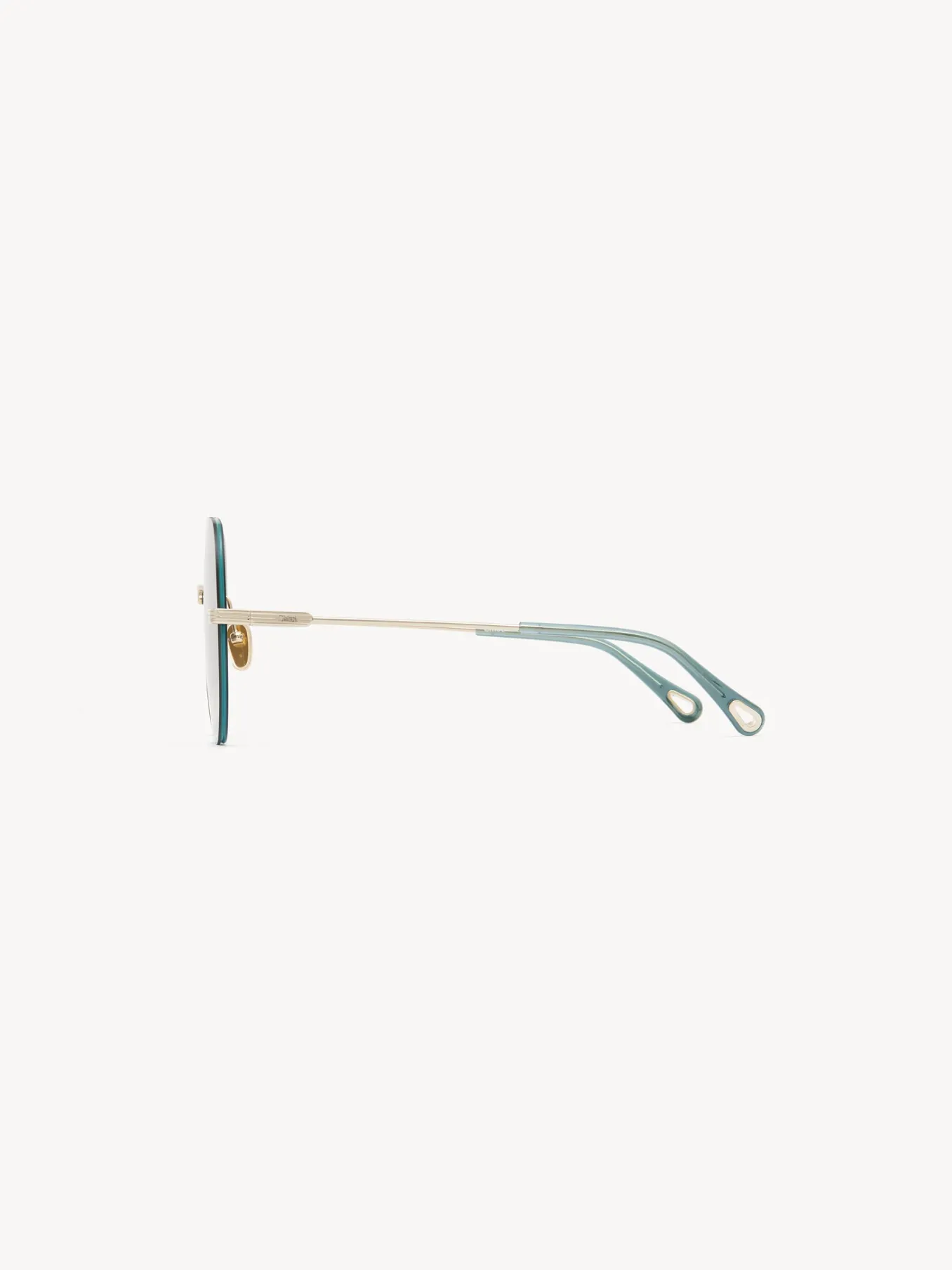 Lunettes De Soleil-Chloé Lunettes De Soleil Benjamine Gold / Grad Petrol