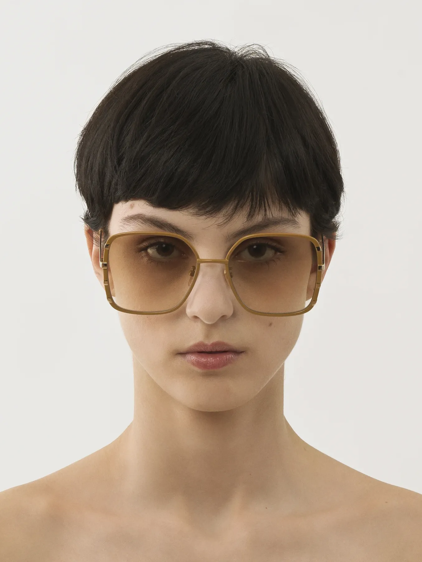Lunettes De Soleil-Chloé Lunettes De Soleil Celeste Gold / Ochre