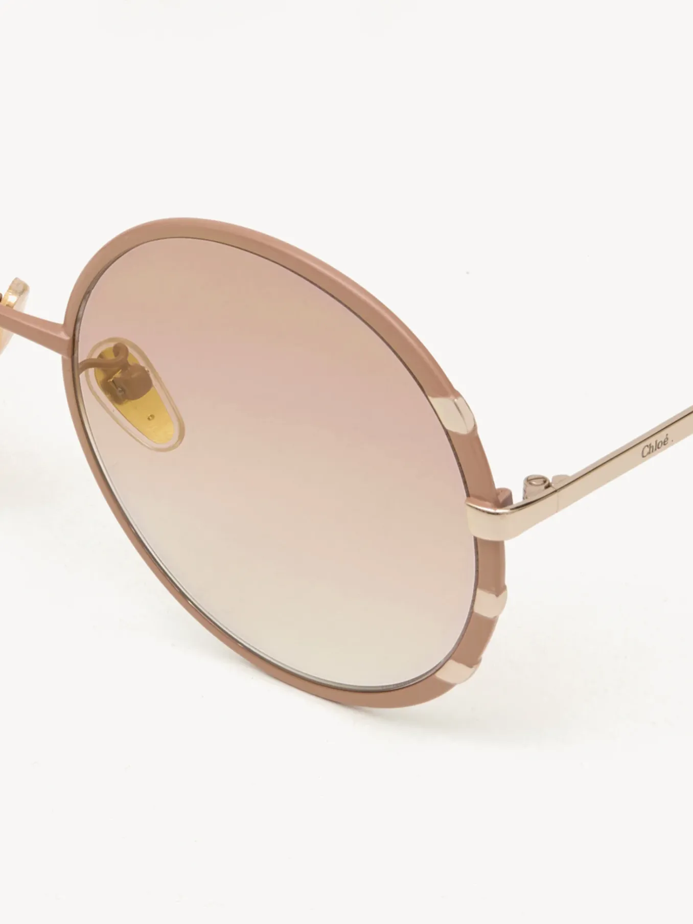 Lunettes De Soleil-Chloé Lunettes De Soleil Celeste Gold/Nude