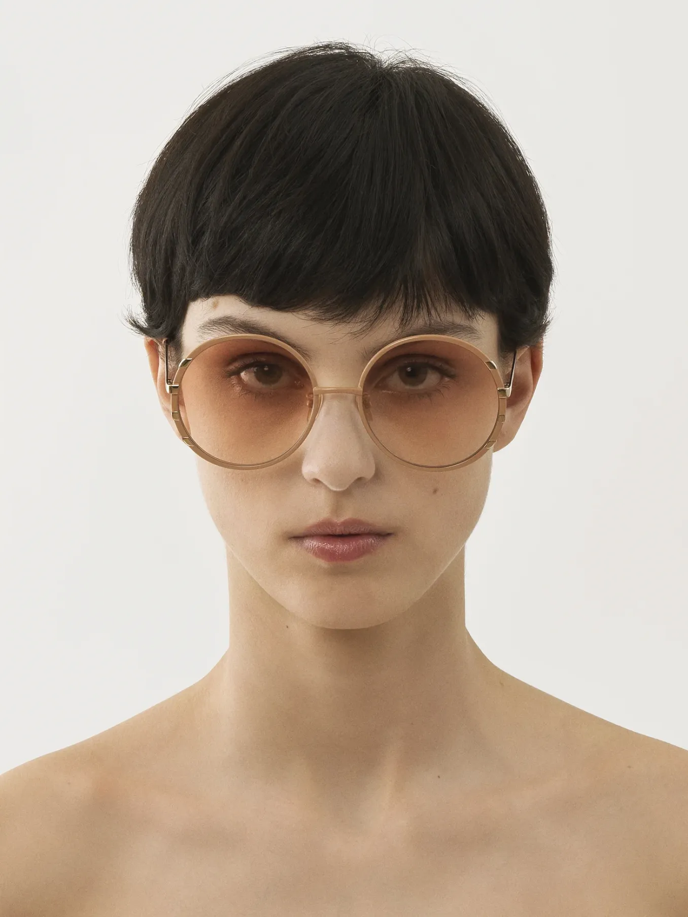 Lunettes De Soleil-Chloé Lunettes De Soleil Celeste Gold/Nude