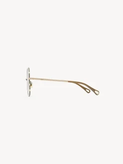 Lunettes De Soleil-Chloé Lunettes De Soleil Celeste Gold / Khaki