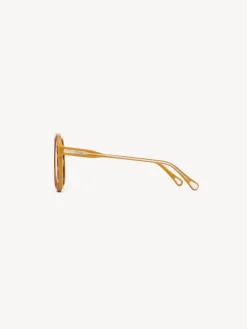 Lunettes De Soleil-Chloé Lunettes De Soleil Dannie Bordeaux