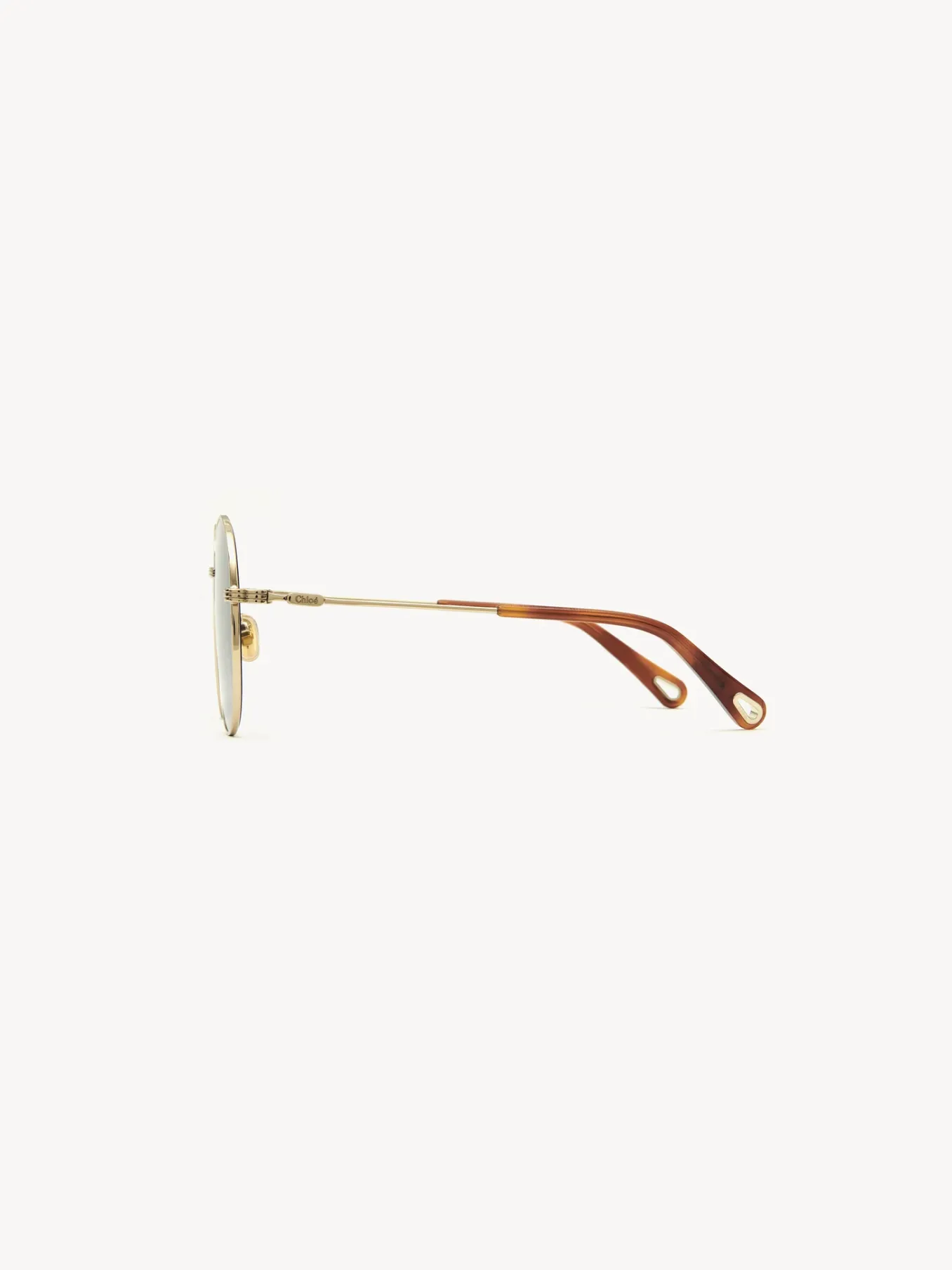 Lunettes De Soleil-Chloé Lunettes De Soleil Faith Gold/Gradient Grey