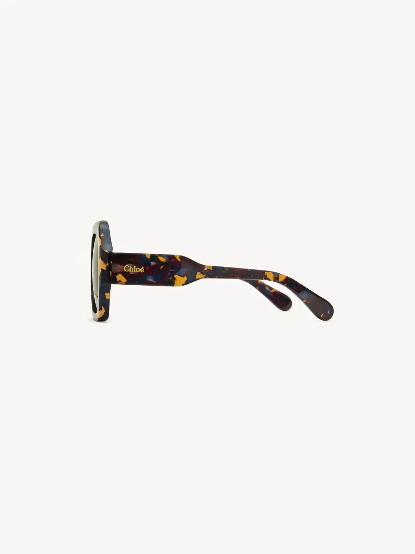 Tenues De Plage-Chloé Lunettes De Soleil Gayia Burgundy Pansy