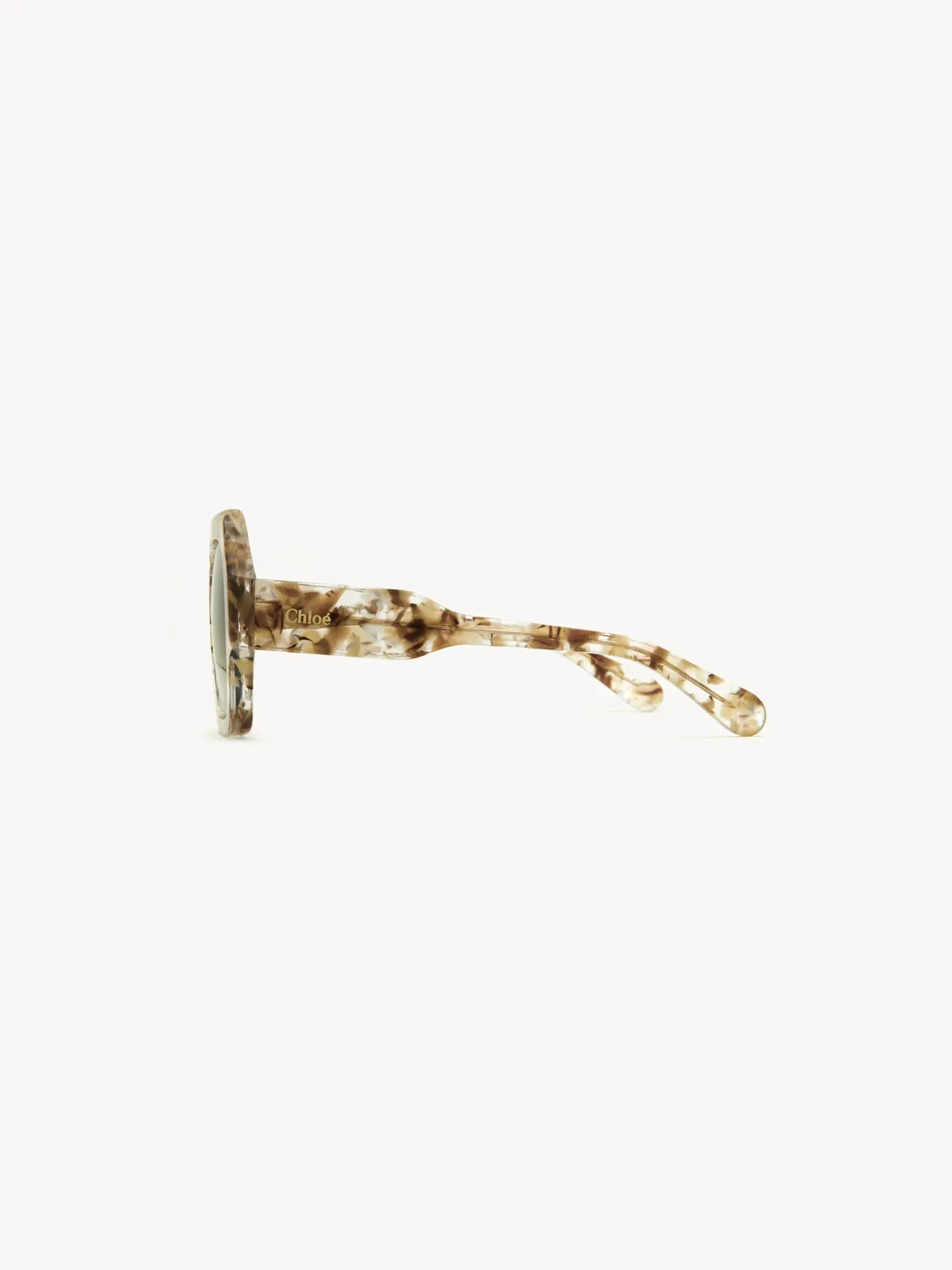 Tenues De Plage-Chloé Lunettes De Soleil Gayia Crystal Brown