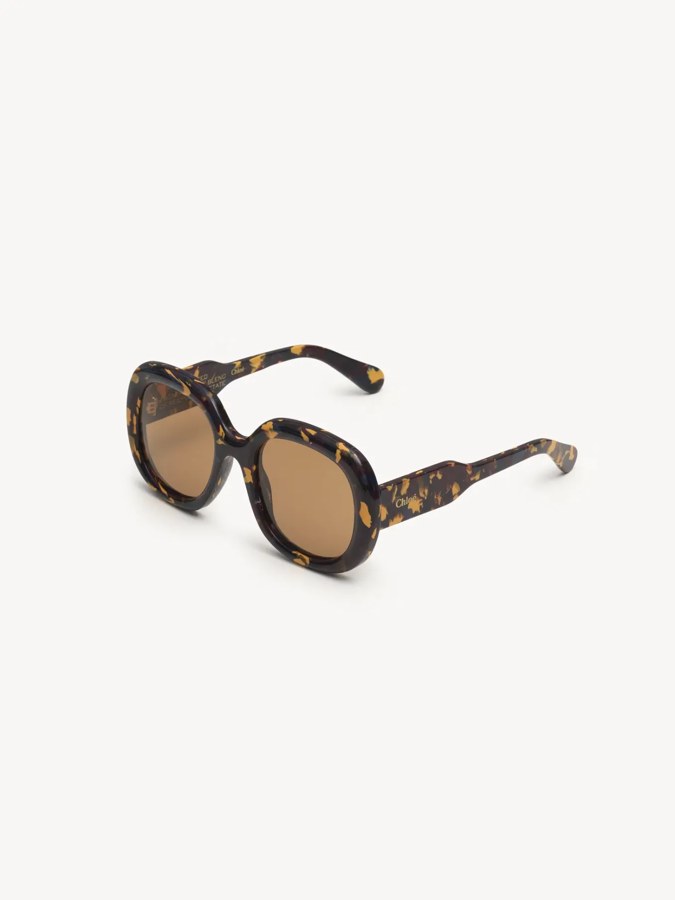 Tenues De Plage-Chloé Lunettes De Soleil Gayia Burgundy Pansy