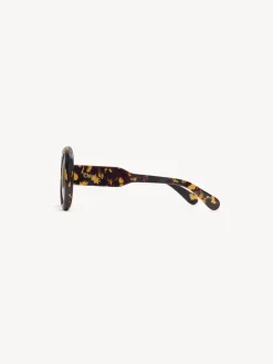 Tenues De Plage-Chloé Lunettes De Soleil Gayia Burgundy Pansy