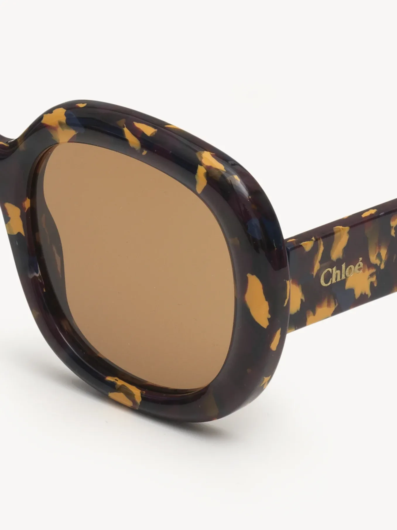 Tenues De Plage-Chloé Lunettes De Soleil Gayia Burgundy Pansy