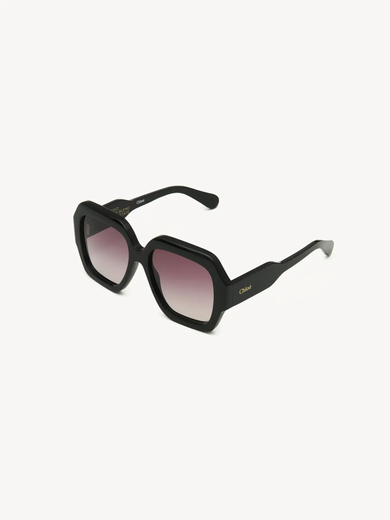 Tenues De Plage-Chloé Lunettes De Soleil Gayia Noir