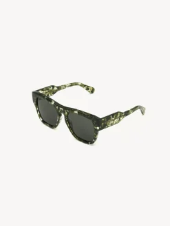 Tenues De Plage-Chloé Lunettes De Soleil Gayia Vegetal Green