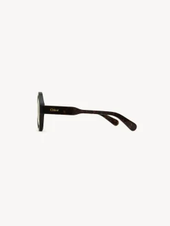 Tenues De Plage-Chloé Lunettes De Soleil Gayia Dark Havana
