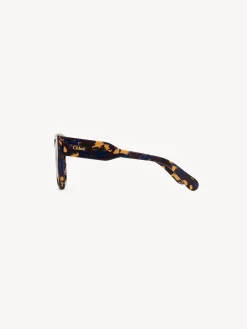 Lunettes De Soleil-Chloé Lunettes De Soleil Gayia Burgundy Pansy