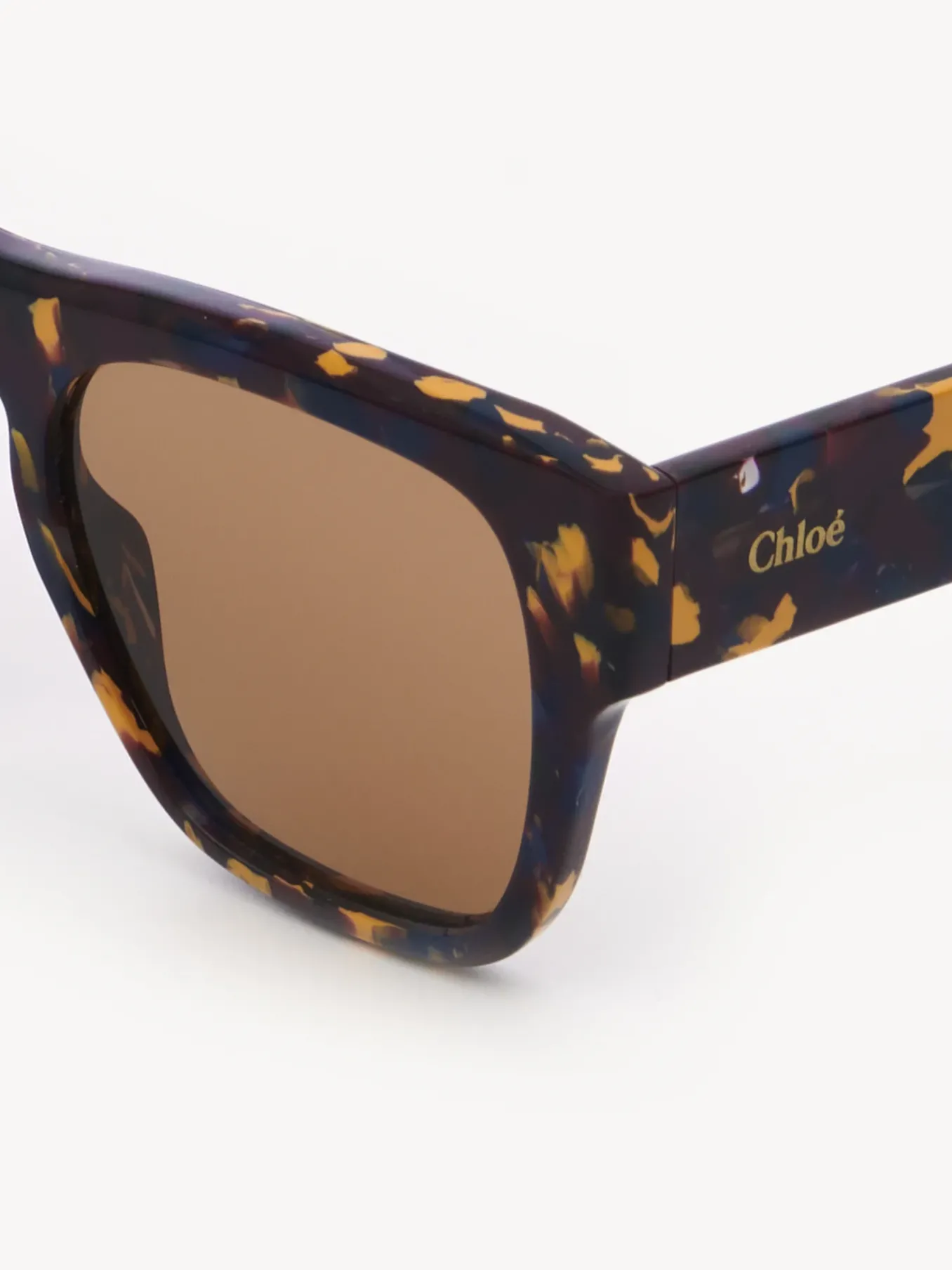 Lunettes De Soleil-Chloé Lunettes De Soleil Gayia Burgundy Pansy