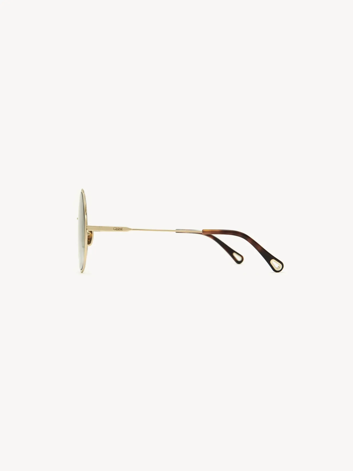 Lunettes De Soleil-Chloé Lunettes De Soleil Honore Gold/Gradient Grey