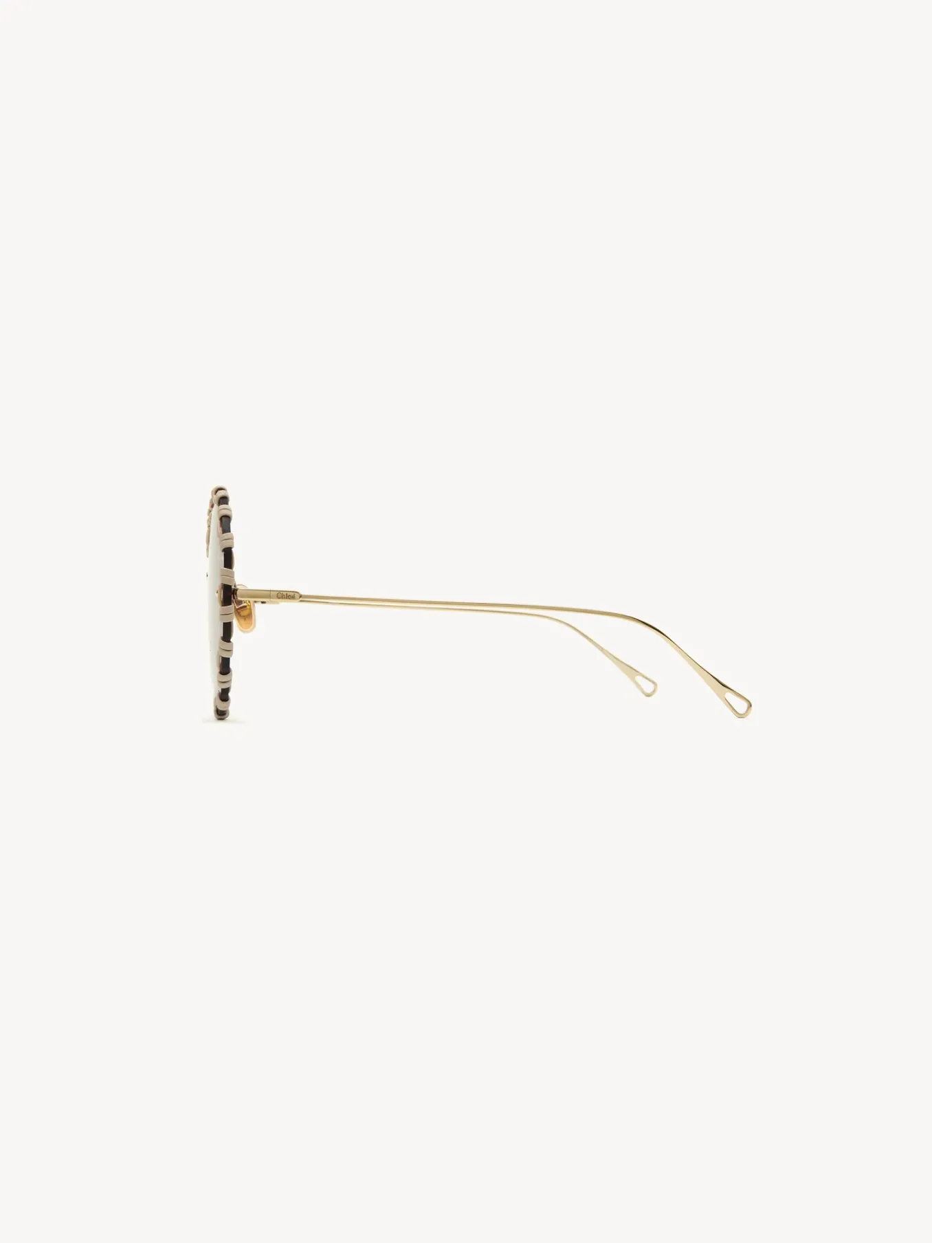 Lunettes De Soleil-Chloé Lunettes De Soleil Idora Gold / Nude