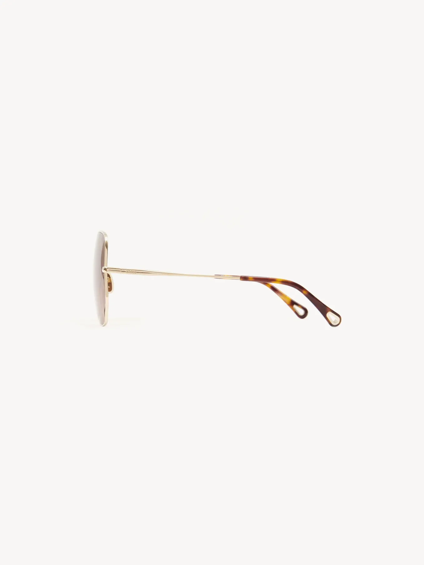 Lunettes De Soleil-Chloé Lunettes De Soleil Joni Brown / Beige