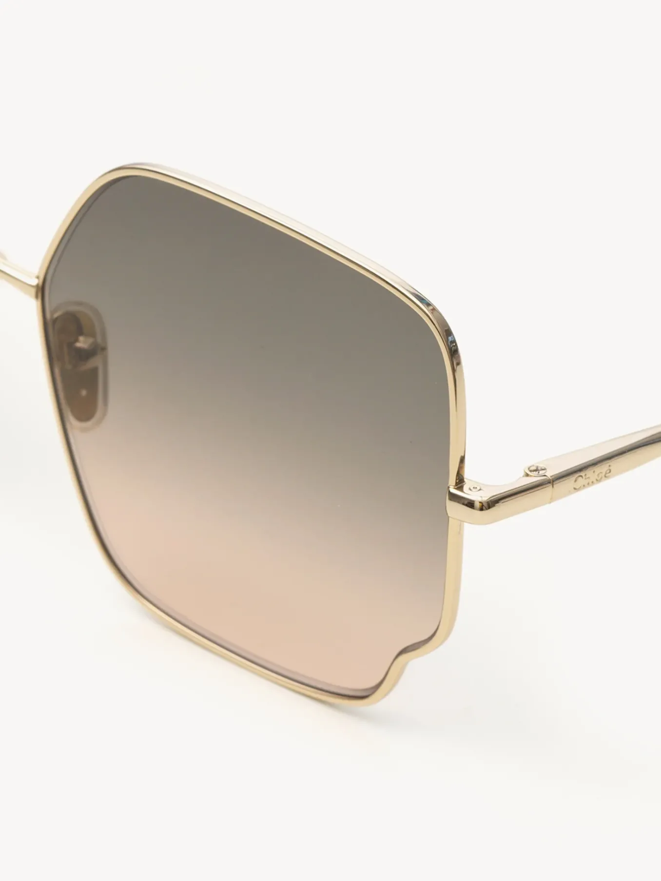Lunettes De Soleil-Chloé Lunettes De Soleil Joni Brown / Beige