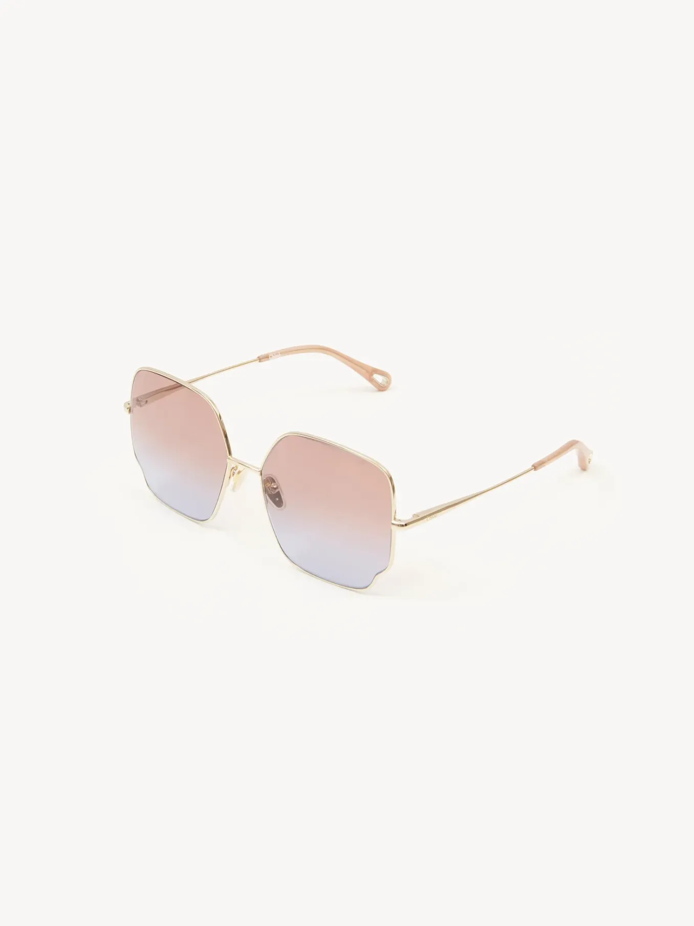 Lunettes De Soleil-Chloé Lunettes De Soleil Joni Coral/Turquoise