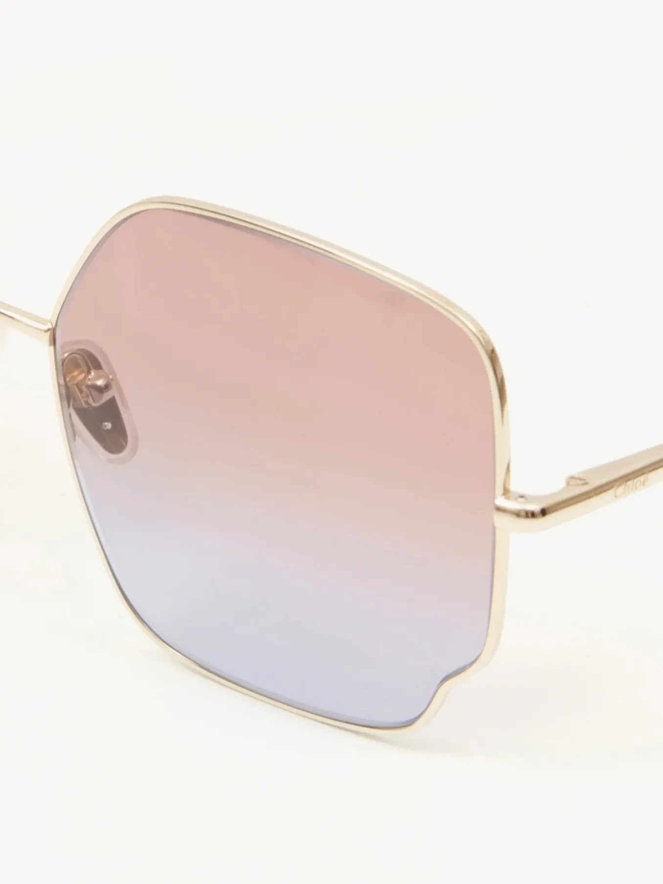 Lunettes De Soleil-Chloé Lunettes De Soleil Joni Coral/Turquoise