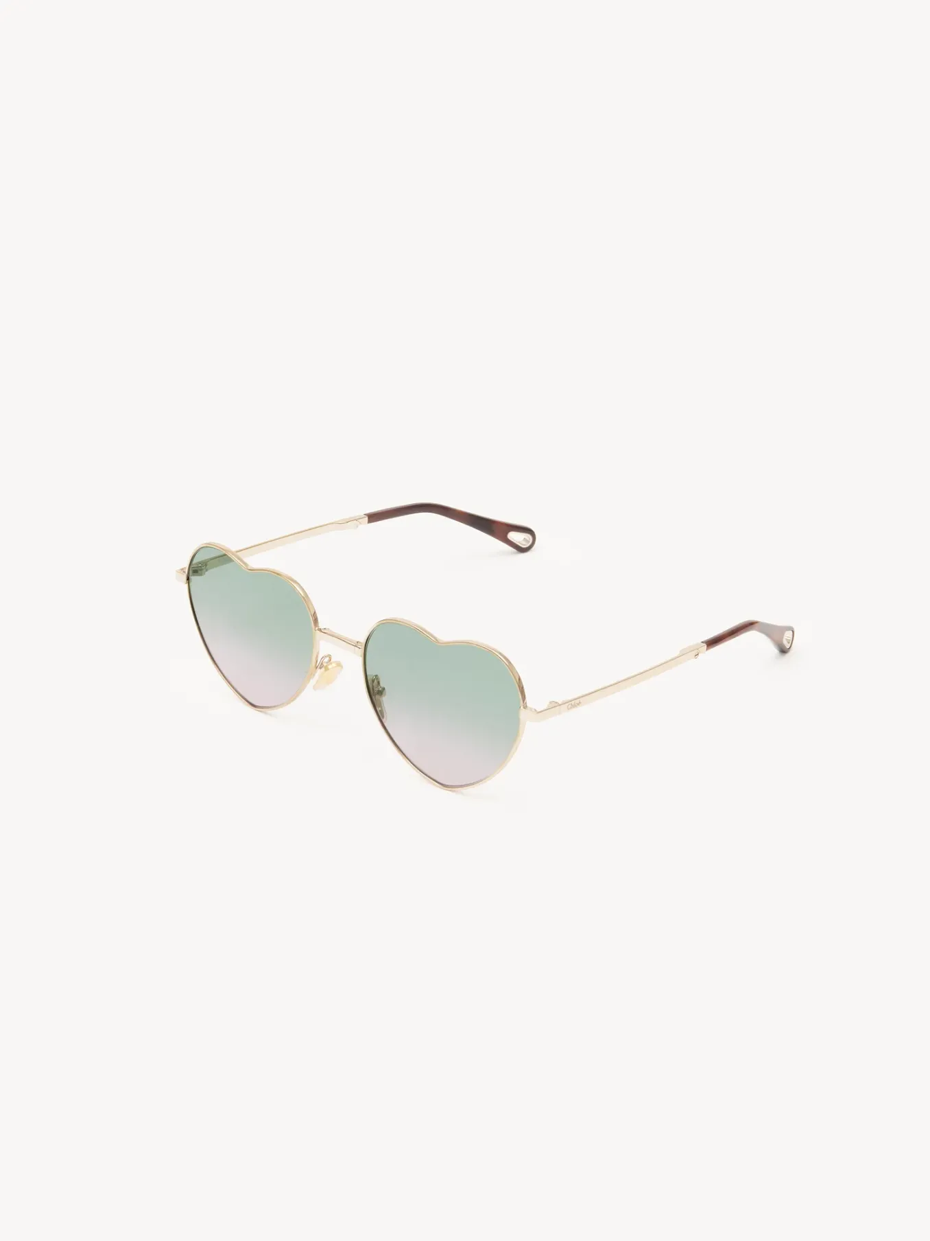 Lunettes De Soleil-Chloé Lunettes De Soleil Milane Gradient Green To Rose