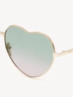 Lunettes De Soleil-Chloé Lunettes De Soleil Milane Gradient Green To Rose