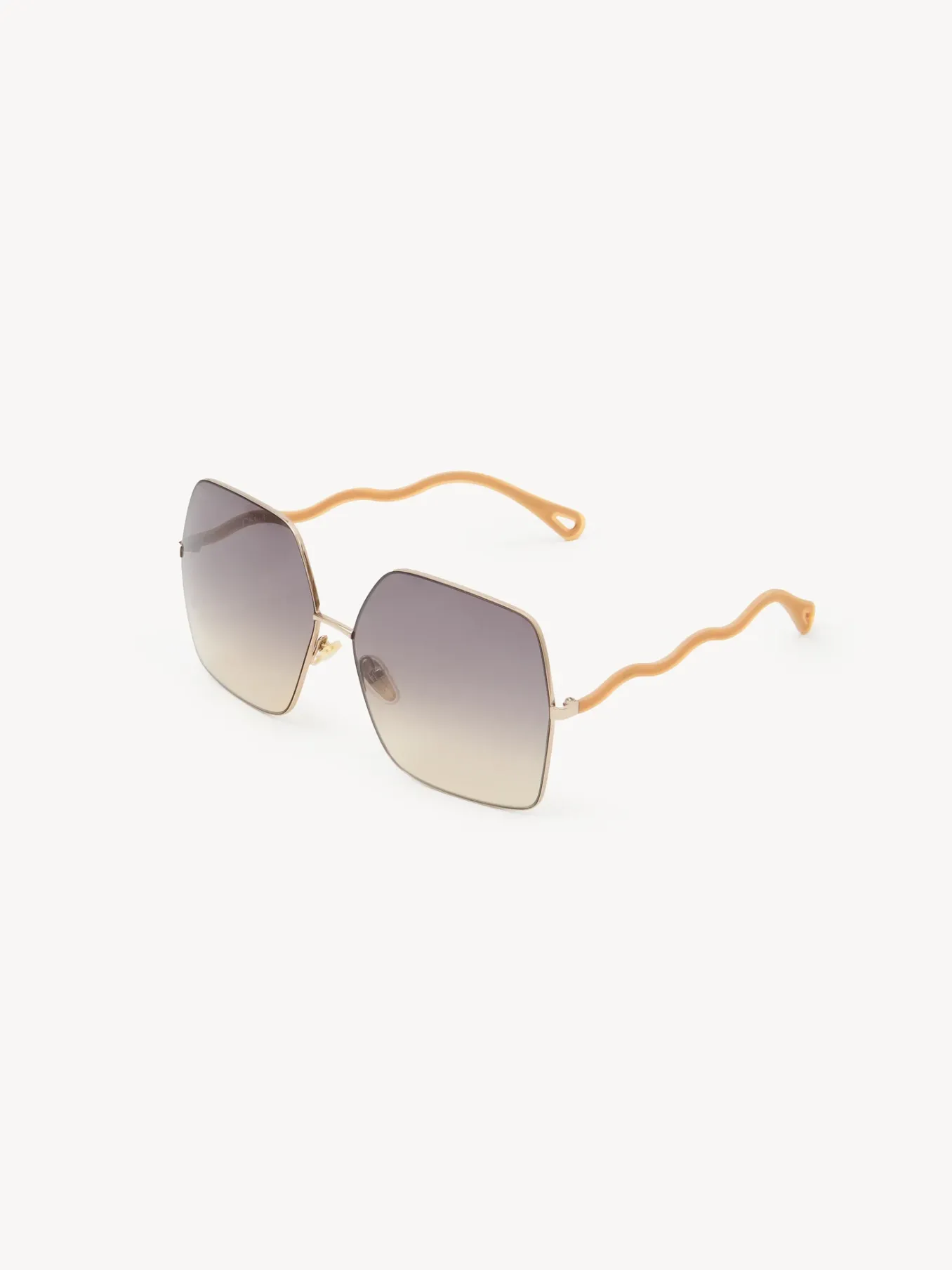 Lunettes De Soleil-Chloé Lunettes De Soleil Noore Brown/Ochre