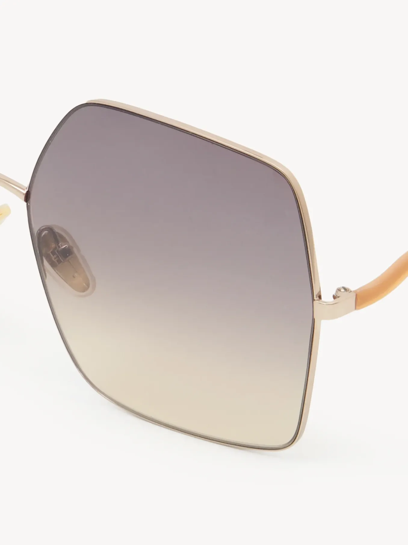 Lunettes De Soleil-Chloé Lunettes De Soleil Noore Brown/Ochre