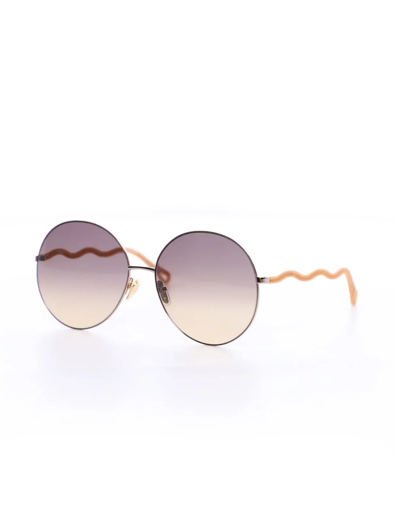 Lunettes De Soleil-Chloé Lunettes De Soleil Noore Brown/Ochre