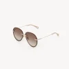 Lunettes De Soleil-Chloé Lunettes De Soleil Paula Chloe X Eres Red Ochre