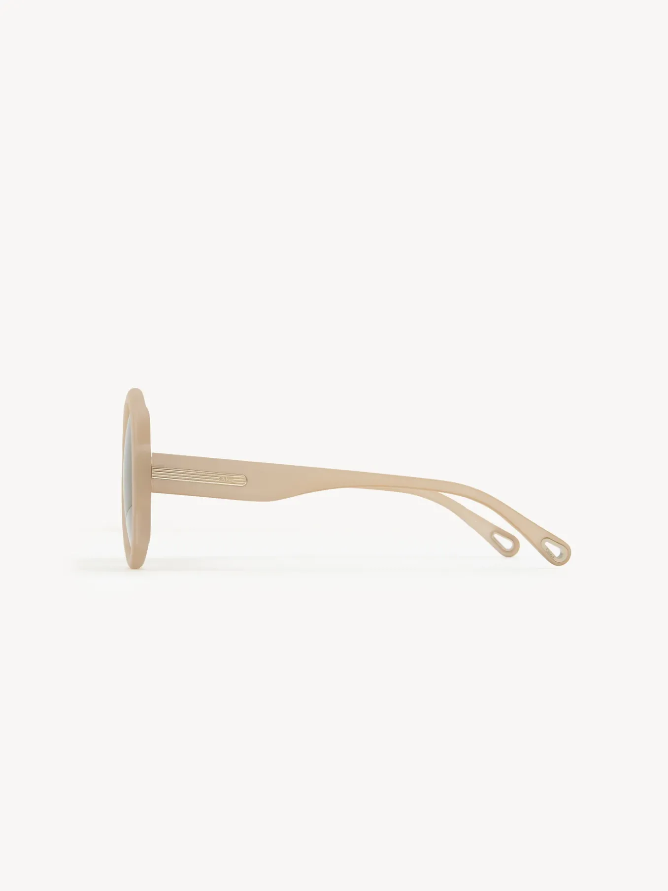 Lunettes De Soleil-Chloé Lunettes De Soleil Rondes Mirtha Light Rose